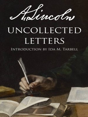 cover image of Uncollected Letters of Abraham Lincoln